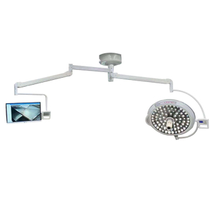 LED Surgical Shadowless Light Two Dome Ceiling Operation Lamp Shadowless Surgical Shadowless Lamp with Camera